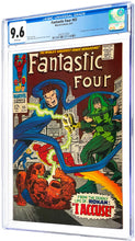 Load image into Gallery viewer, Fantastic Four #65 CGC 9.6 White Pages 1967 Marvel Comics 1st Appearance Ronan