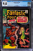 Load image into Gallery viewer, Fantastic Four #66 CGC 9.0 White 1967 Marvel Comics Origin of Him (Adam Warlock)