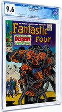 Load image into Gallery viewer, Fantastic Four #68 CGC 9.6 White Pages 1967 Marvel Comics