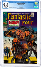 Load image into Gallery viewer, Fantastic Four #68 CGC 9.6 White Pages 1967 Marvel Comics