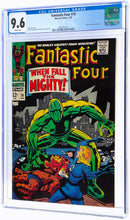 Load image into Gallery viewer, Fantastic Four #70 CGC 9.6 White Pages 1968 Marvel Comics