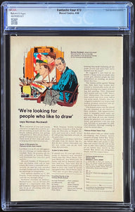 Fantastic Four #73 CGC 9.6 White Pages 1968 Marvel Comics