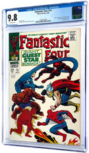 Load image into Gallery viewer, Fantastic Four #73 CGC 9.8 1968 Marvel Comics Amazing Spider-Man Appearance