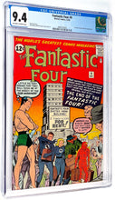 Load image into Gallery viewer, Fantastic Four #9 CGC 9.4 NM 1962 Marvel Comics 3rd Sub-Mariner