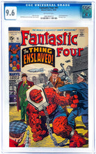 Load image into Gallery viewer, Fantastic Four #91 CGC 9.6 NM+ 1969 Marvel Comics Thing Bondage Cover
