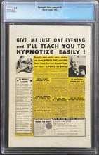 Load image into Gallery viewer, Fantastic Four Annual #1 CGC 6.0 WHITE 1963 Marvel Comics