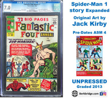 Load image into Gallery viewer, Fantastic Four Annual #1 CGC 7.0 (Unpressed) 1963 Marvel Comics