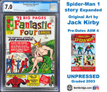 Load image into Gallery viewer, Fantastic Four Annual #1 CGC 7.0 White 1963 Marvel Comics 1st Appearance