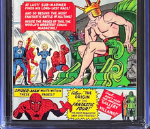 Load image into Gallery viewer, Fantastic Four Annual #1 CGC 7.0 White Pages 1963 Marvel Comics Amazing Spider-Man 5th Appearance