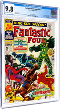 Load image into Gallery viewer, Fantastic Four Annual #5 CGC 9.8 1967 Marvel Comics 1st Psycho Man + First Silver Surfer Solo Story