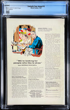 Load image into Gallery viewer, Fantastic Four Annual #5 CGC 9.8 1967 Marvel Comics 1st Psycho Man + First Silver Surfer Solo Story
