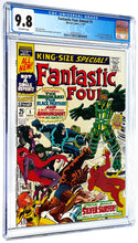 Load image into Gallery viewer, Fantastic Four Annual #5 CGC 9.8 1967 Marvel Comics 1st Silver Surfer Solo Story