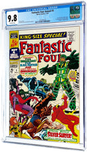 Load image into Gallery viewer, Fantastic Four Annual #5 CGC 9.8 1967 Marvel Comics 1st Silver Surfer Solo Story