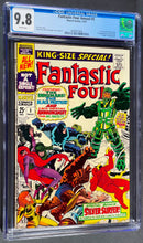 Load image into Gallery viewer, Fantastic Four Annual #5 CGC 9.8 White Pages 1967 Marvel Comics 1st Silver Surfer Solo Story