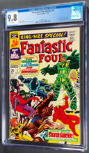 Load image into Gallery viewer, Fantastic Four Annual #5 CGC 9.8 White Pages 1967 Marvel Comics 1st Silver Surfer Solo Story