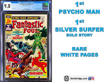 Load image into Gallery viewer, Fantastic Four Annual #5 CGC 9.8 White Pages 1967 Marvel Comics 1st Silver Surfer Solo Story