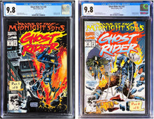 Load image into Gallery viewer, Ghost Rider #28 #31 CGC 9.8 White Pages 1st Appearance Midnight Sons 1992 Marvel Comics Lot 2