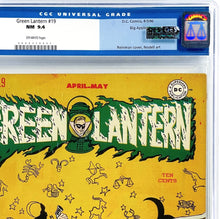 Load image into Gallery viewer, Green Lantern #19 CGC 9.4 NM 1946 DC Golden Age Comics "BIG APPLE PEDIGREE" QES Certified