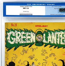 Load image into Gallery viewer, Green Lantern #19 CGC 9.4 NM 1946 DC Golden Age Comics "BIG APPLE PEDIGREE" QES Certified