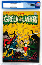 Load image into Gallery viewer, Green Lantern #19 CGC 9.4 NM 1946 DC Golden Age Comics "BIG APPLE PEDIGREE" QES Certified