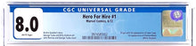 Load image into Gallery viewer, Hero for Hire #1 CGC 8.0 White Pages 1972 Marvel Comics 1st Appearance Luke Cage (UNPRESSED)
