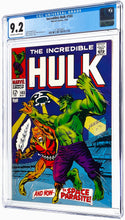 Load image into Gallery viewer, Incredible Hulk #103 CGC 9.2 NM- 1968 Marvel Comics (2nd Issue in Serie)