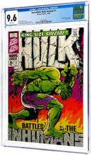 Load image into Gallery viewer, Incredible Hulk Annual #1 CGC 9.6 White Pages 1968 Marvel Comics 1st League of Evil Inhumans (Copy)
