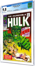 Load image into Gallery viewer, Incredible Hulk #102 CGC 9.8 White Pages 1968 Marvel Comics 1st Issue (1 of 28)