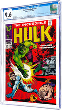 Load image into Gallery viewer, Incredible Hulk #108 CGC 9.6 White Pages 1968 Marvel Comics