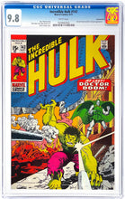 Load image into Gallery viewer, Incredible Hulk #143 CGC 9.8 1971 Marvel Comics "Suscha News" Pedigree (1 of 1)