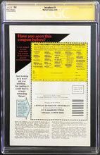 Load image into Gallery viewer, INVADERS #1 CGC 9.8 SS WHITE PAGES 💎 SIGNED JOHN ROMITA &amp; ROY THOMAS