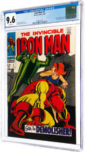 Load image into Gallery viewer, Iron Man #2 CGC 9.6 White Pages 1968 Marvel Comics