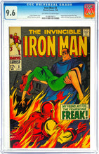 Load image into Gallery viewer, Iron Man #1 #2 #3 CGC 9.6 NM+ 1968 Marvel Comics Set (3)