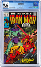 Load image into Gallery viewer, Iron Man #28 CGC 9.6 NM+ 1970 Marvel Comics 1st Appearance Howard Stark