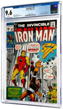 Load image into Gallery viewer, Iron Man #35 CGC 9.6 White Pages 1971 Marvel Comics Daredevil Appearance