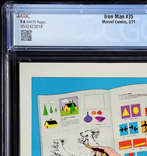 Load image into Gallery viewer, Iron Man #35 CGC 9.6 White Pages 1971 Marvel Comics Daredevil Appearance