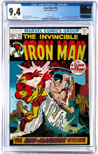 Load image into Gallery viewer, Iron Man #54 + Daredevil #105 CGC 9.4 WP 1973 Marvel Comics 1st Appearance Moondragon Set (2)