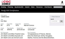 Load image into Gallery viewer, Iron Man #55 CGC 9.6 White 1973 Marvel Comics (Unpressed)