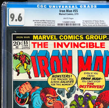 Load image into Gallery viewer, Iron Man #55 CGC 9.6 White 1973 Marvel Comics (Unpressed)