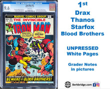 Load image into Gallery viewer, Iron Man #55 CGC 9.6 White 1973 Marvel Comics (Unpressed)
