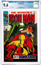 Load image into Gallery viewer, Iron Man #1 #2 #3 CGC 9.6 NM+ 1968 Marvel Comics Set (3)