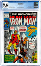 Load image into Gallery viewer, Iron Man #35 CGC 9.6 White Pages 1971 Marvel Comics Daredevil Appearance