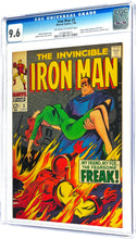 Load image into Gallery viewer, Iron Man #1 #2 #3 CGC 9.6 NM+ 1968 Marvel Comics Set (3)