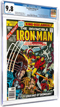 Load image into Gallery viewer, Iron Man Annual #4 CGC 9.8 White Pages 1977 Marvel Comics