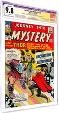 Load image into Gallery viewer, Journey Into Mystery #103 CGC 9.8 SS 1964 Marvel Comics Signed Stan Lee (Restored)