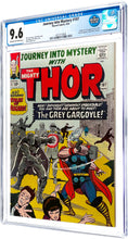 Load image into Gallery viewer, Journey Into Mystery #107 CGC 9.6 NM+ 1964 Marvel Comics Origin &amp; 1st Appearance Grey Gargoyle