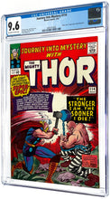 Load image into Gallery viewer, Journey Into Mystery #114 CGC 9.6 NM+ 1965 Marvel Comics Origin &amp; 1st Appearance Absorbing Man