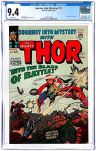 Load image into Gallery viewer, Journey Into Mystery #117 CGC 9.4 White Pages 1965 Marvel Comics