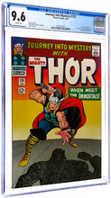 Load image into Gallery viewer, Journey Into Mystery #125 CGC 9.6 White Pages 1966 Marvel Comics Last Issue