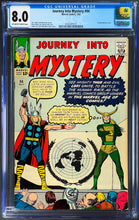 Load image into Gallery viewer, Journey Into Mystery #94 CGC 8.0 1963 Marvel Comics Loki Cover